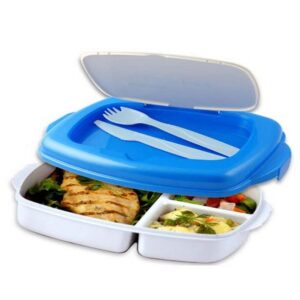 stay-fit lunch 2 go container, ez freeze