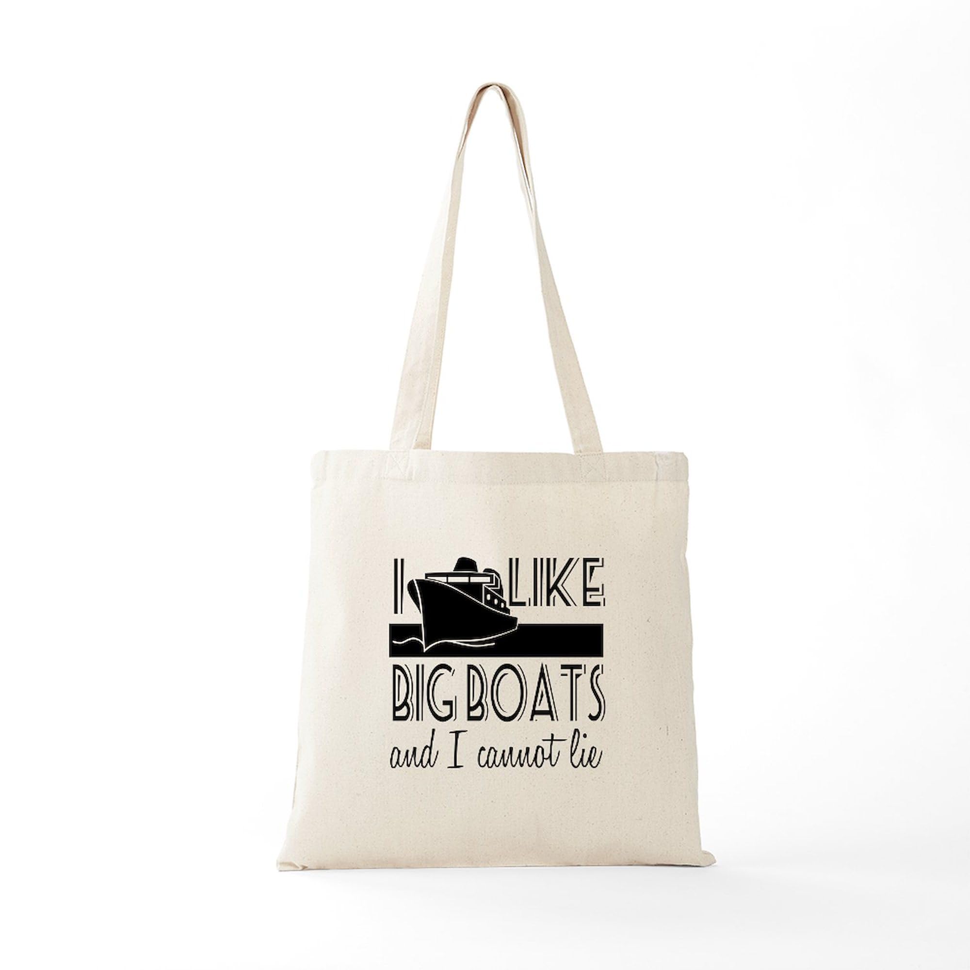 CafePress I Like Big Boats Tote Bag Canvas Tote Shopping Bag