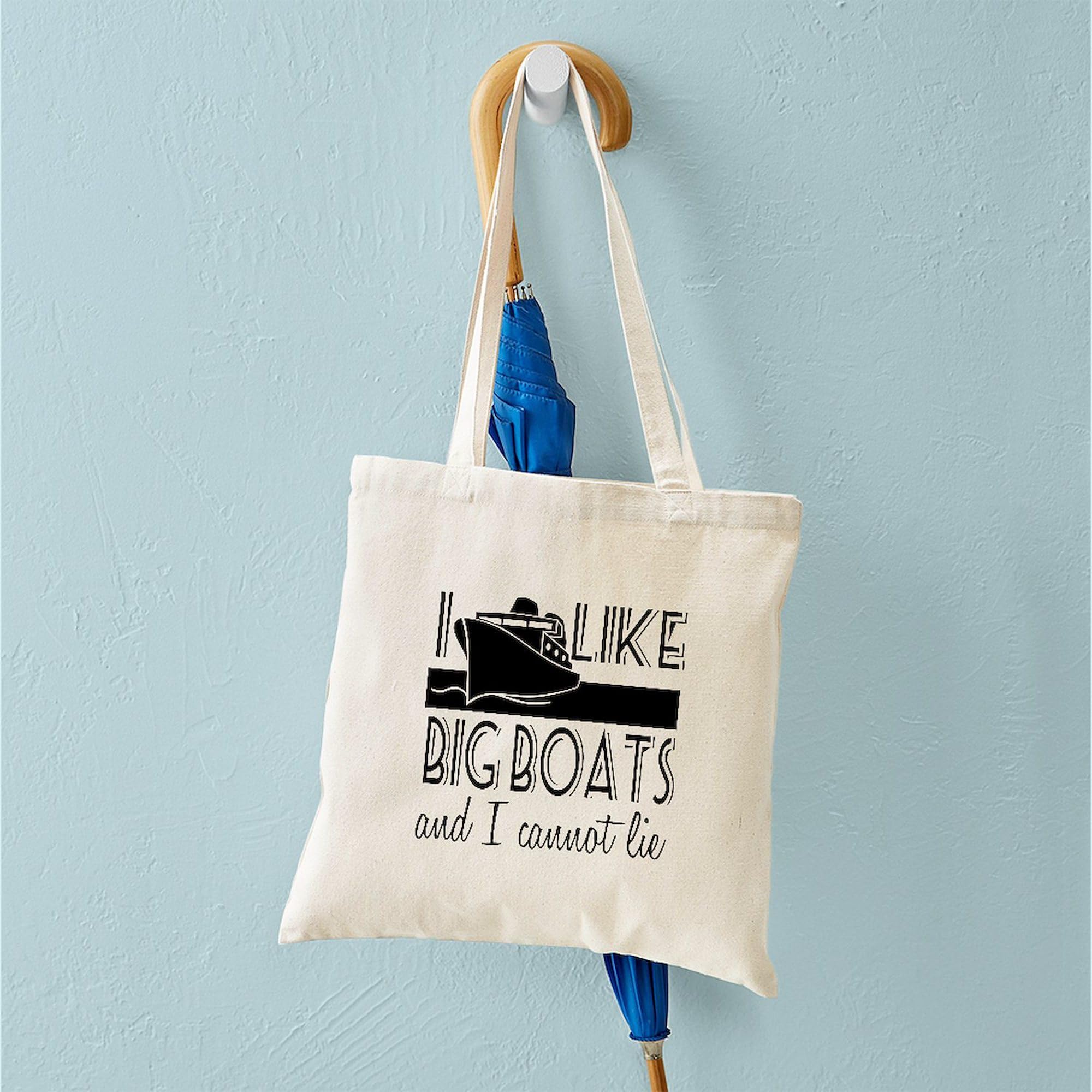 CafePress I Like Big Boats Tote Bag Canvas Tote Shopping Bag