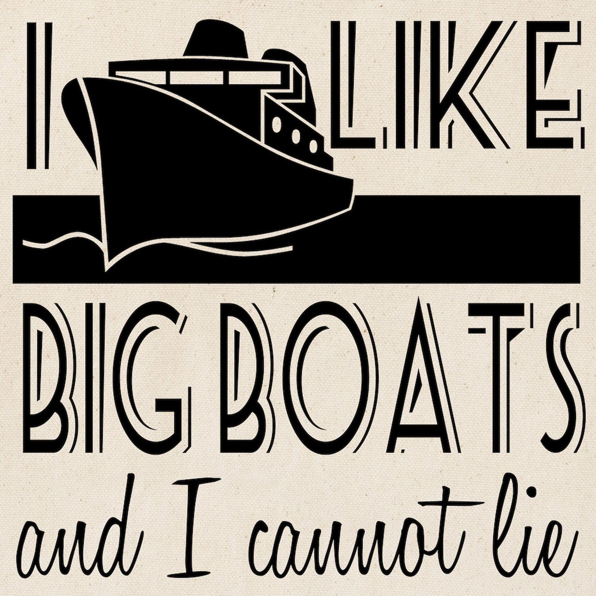 CafePress I Like Big Boats Tote Bag Canvas Tote Shopping Bag