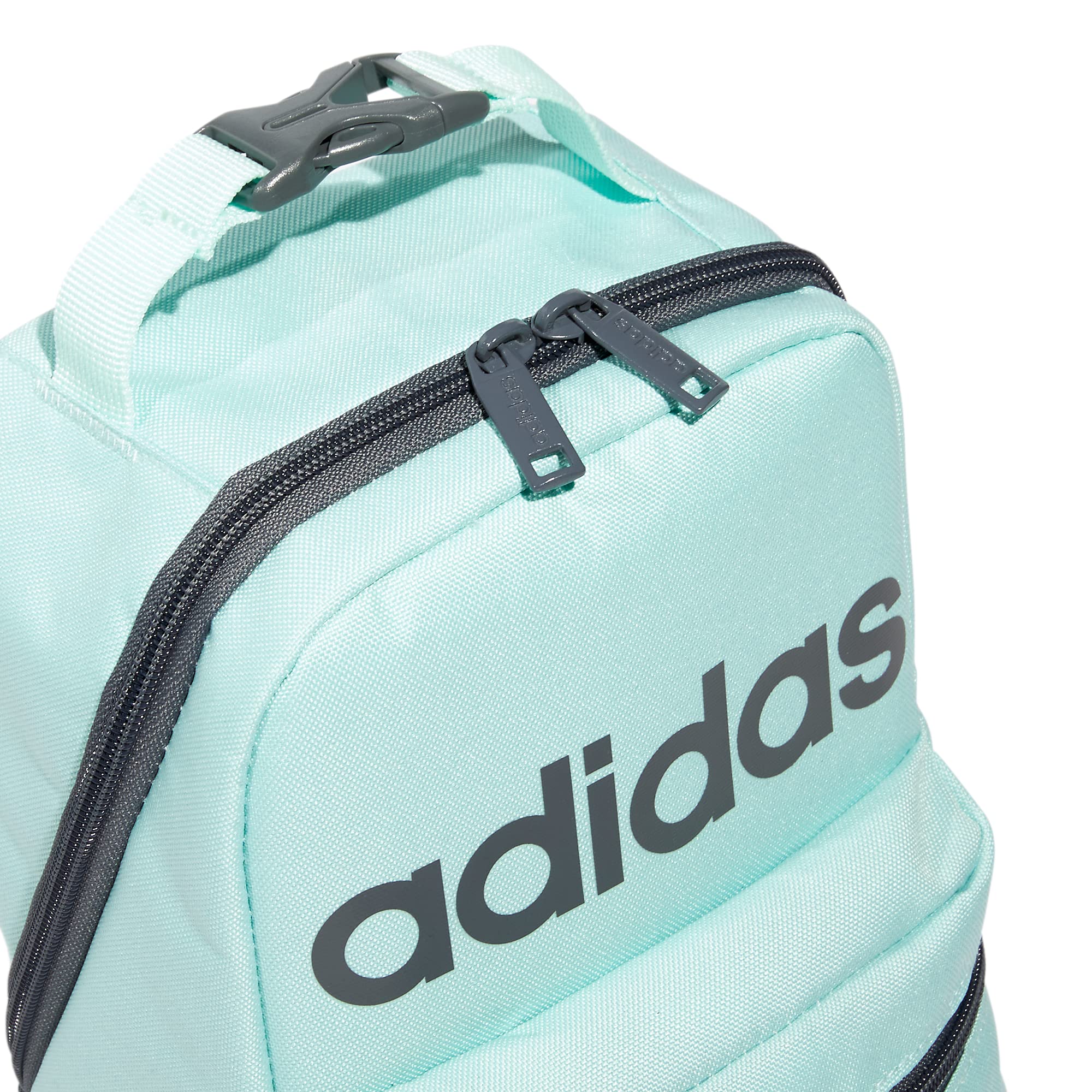 adidas Santiago 2 Insulated Lunch Bag, Semi Flash Aqua Blue/Onix Grey, One Size