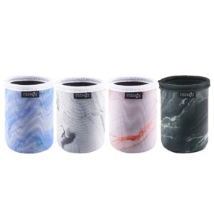 CM Soft Neoprene Standard Beverage Can Sleeves Insulators Regular Standard Can Covers for Standard 12 Fluid Ounce Drink & Beer Cans