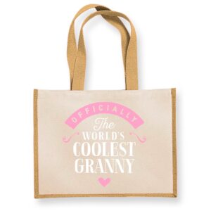 Design, Invent, Print! Granny Gift, Birthday Bag, Present, Bag, Funny Gifts From Granddaughter Keepsake, Shopping Tote (Natural)