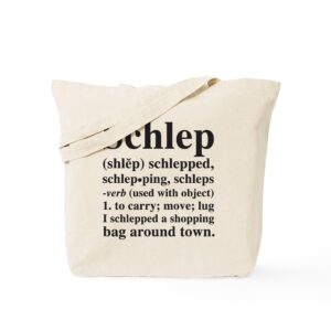 cafepress webster's schlep tote canvas tote shopping bag