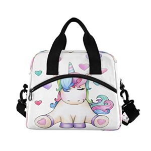 Lunch Bag for Kids Dream Unicorn Insulated Cooler Lunch Box Large Capacity Lunch Organizer for Boys Girls