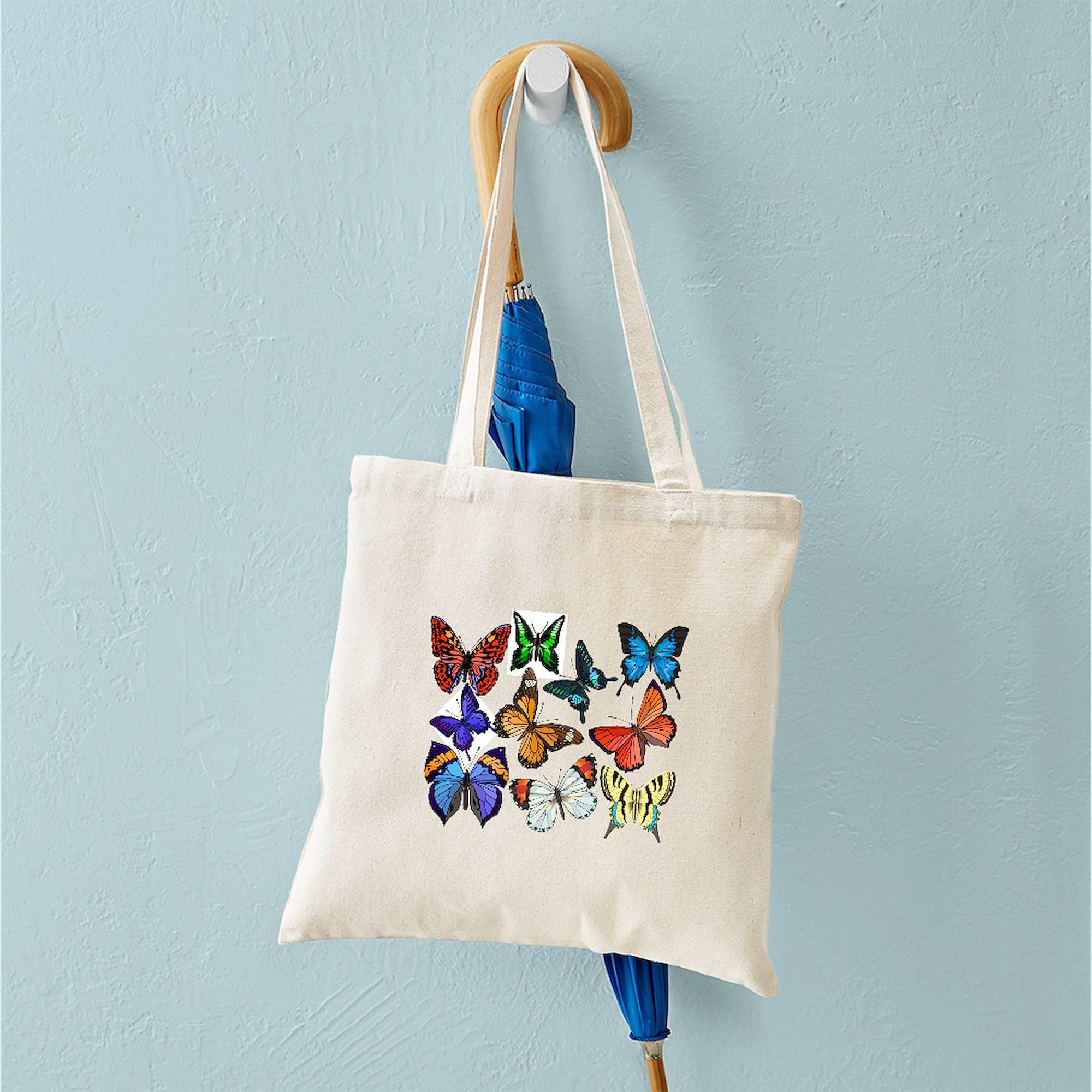 CafePress Butterflies Tote Bag Canvas Tote Shopping Bag