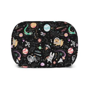 Giwawa Outer Space Lunch Bag for Boys Cat Dog Animal Lunch Box Insulated Lunch Box Lightweight Lunch Organizer Cooler Bag Kid School Women Men Adult