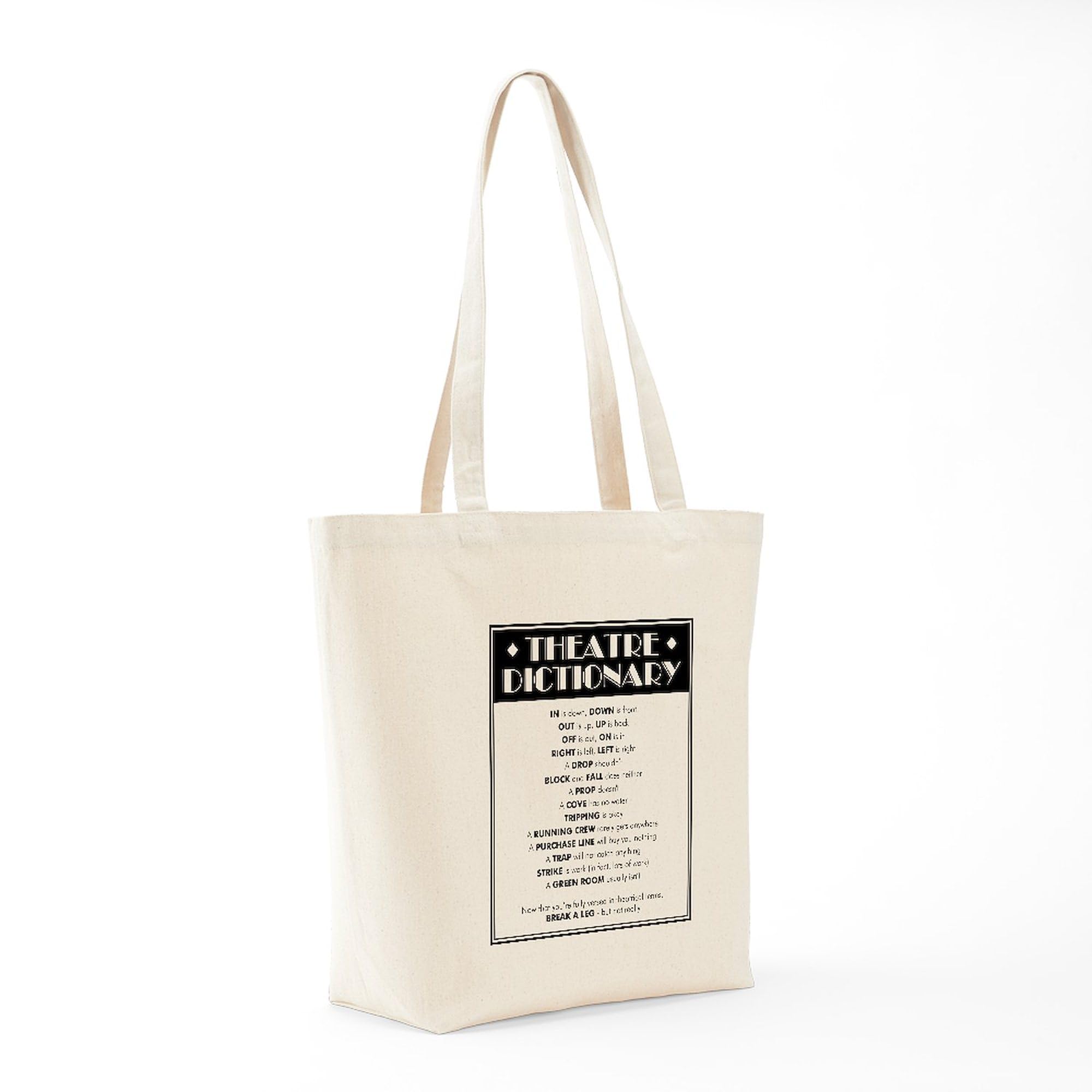 CafePress Theatre Dictionary Tote Bag Canvas Tote Shopping Bag