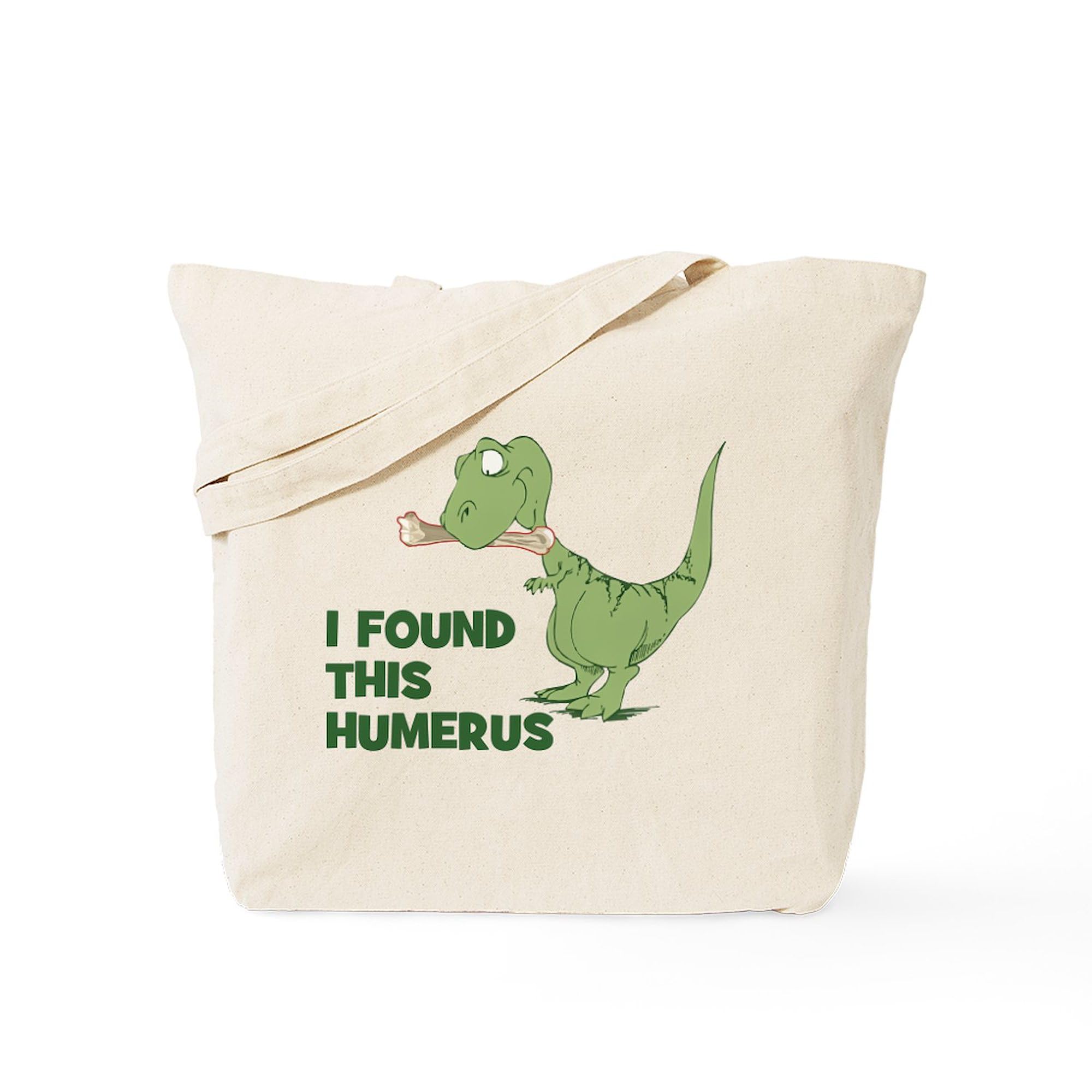 CafePress Cartoon Dinosaur Tote Bag Canvas Tote Shopping Bag