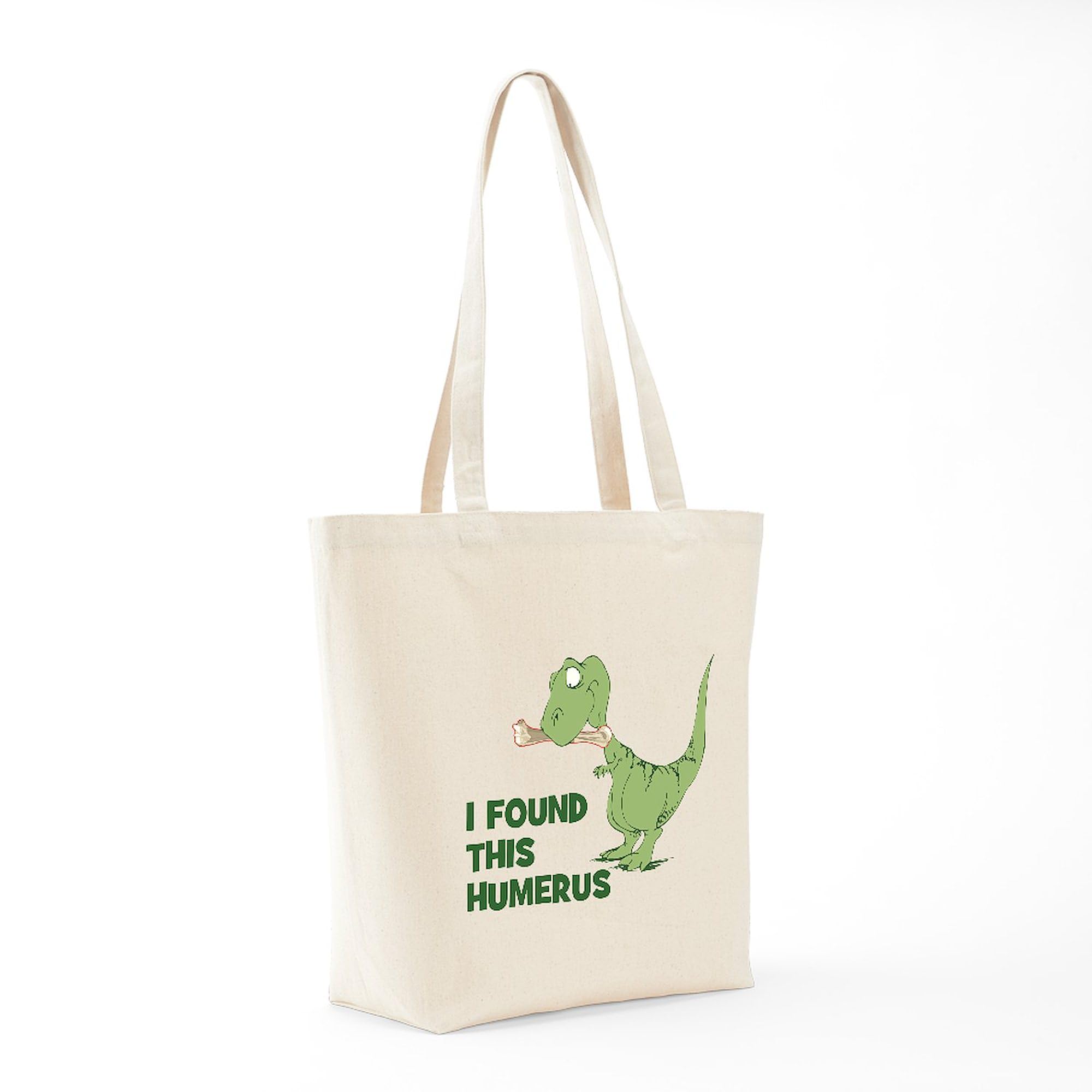 CafePress Cartoon Dinosaur Tote Bag Canvas Tote Shopping Bag