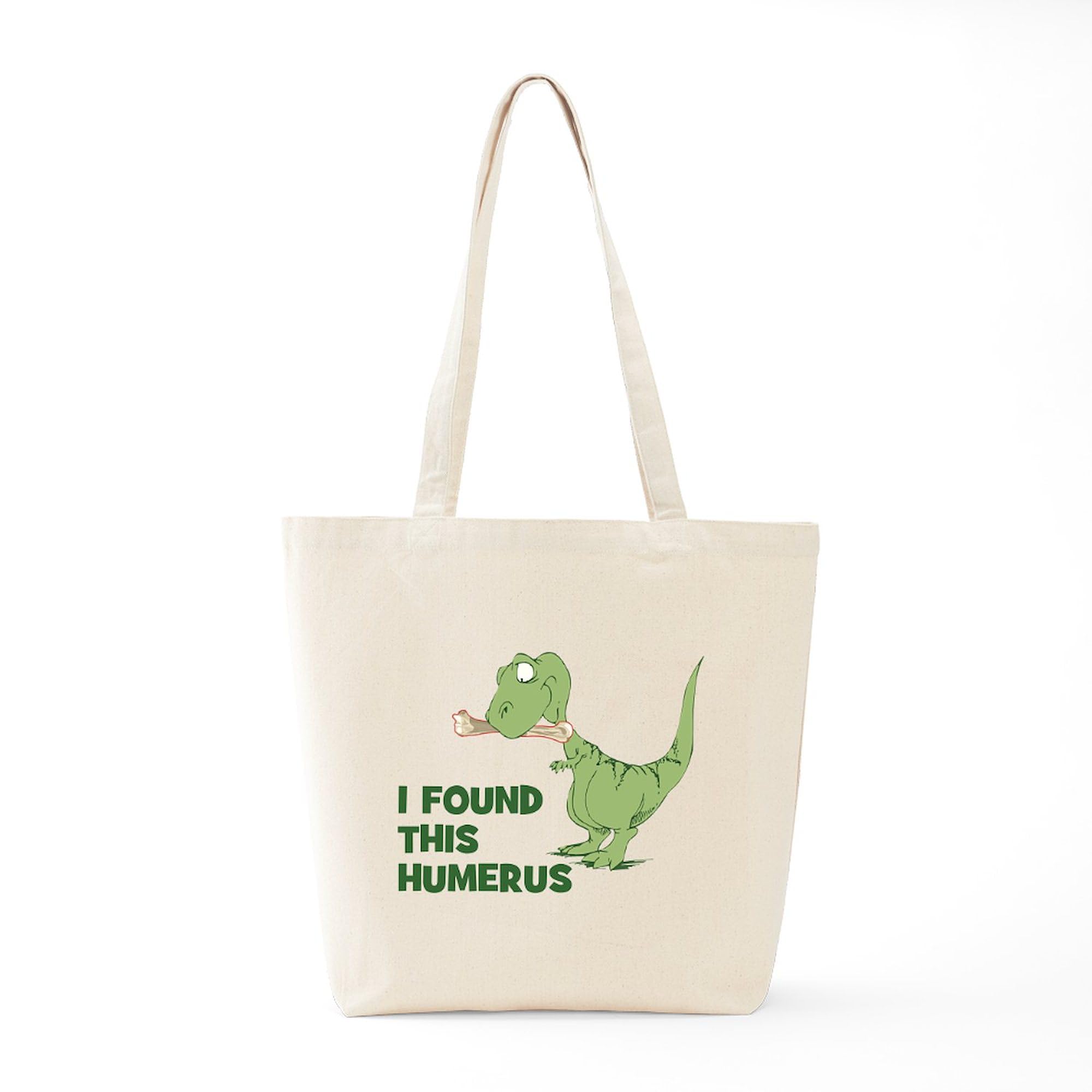 CafePress Cartoon Dinosaur Tote Bag Canvas Tote Shopping Bag