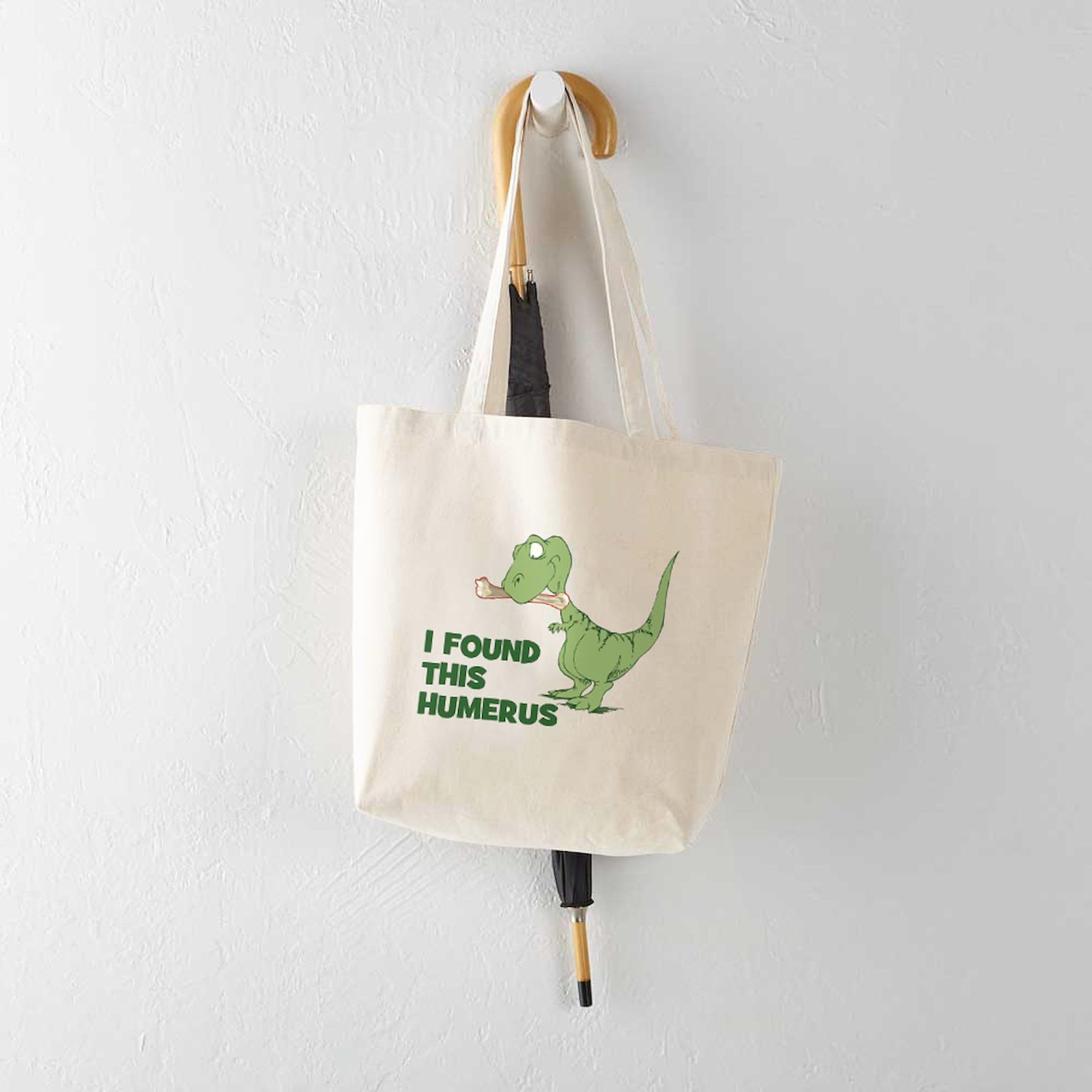 CafePress Cartoon Dinosaur Tote Bag Canvas Tote Shopping Bag