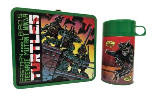 teenage mutant ninja turtles: classic comic #1 lunchbox with thermos previews exclusive