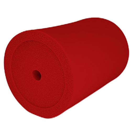 America Peace Sign Thick Foam Old School Can Coolie (Red)