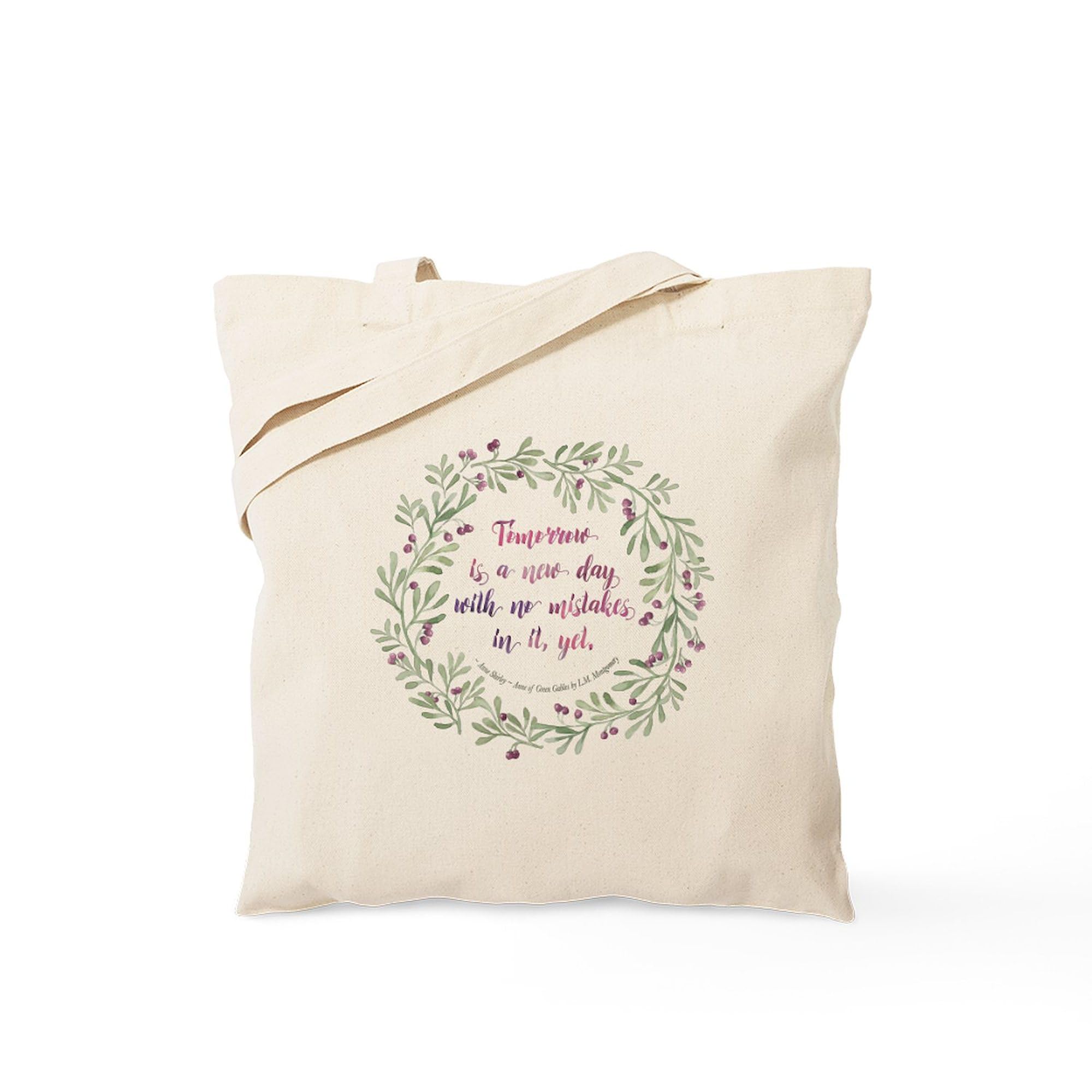 CafePress Tote Bag Anne Of Green Gables Quote Canvas Tote Shopping Bag