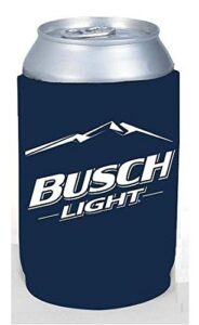 busch light 12oz beer can cooler holder kaddy coolie huggie
