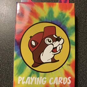 Buc-ee's Playing Cards Tie Dye New in Box Gas Station Novelty Beaver Sale!!!