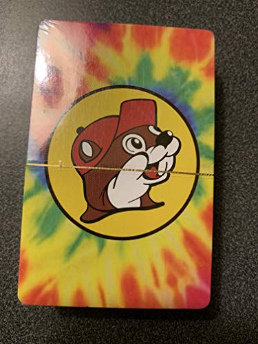 Buc-ee's Playing Cards Tie Dye New in Box Gas Station Novelty Beaver Sale!!!