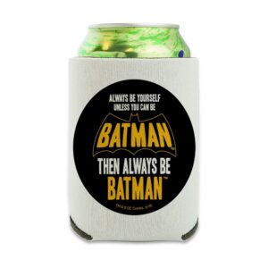 batman be batman can cooler - drink sleeve hugger collapsible insulator - beverage insulated holder