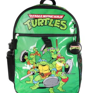 Nickelodeon Teenage Mutant Ninja Turtles Team Leonardo Raphael Donatello Michelangelo 5 PC Backpack Lunchbox Icepack Water Bottle