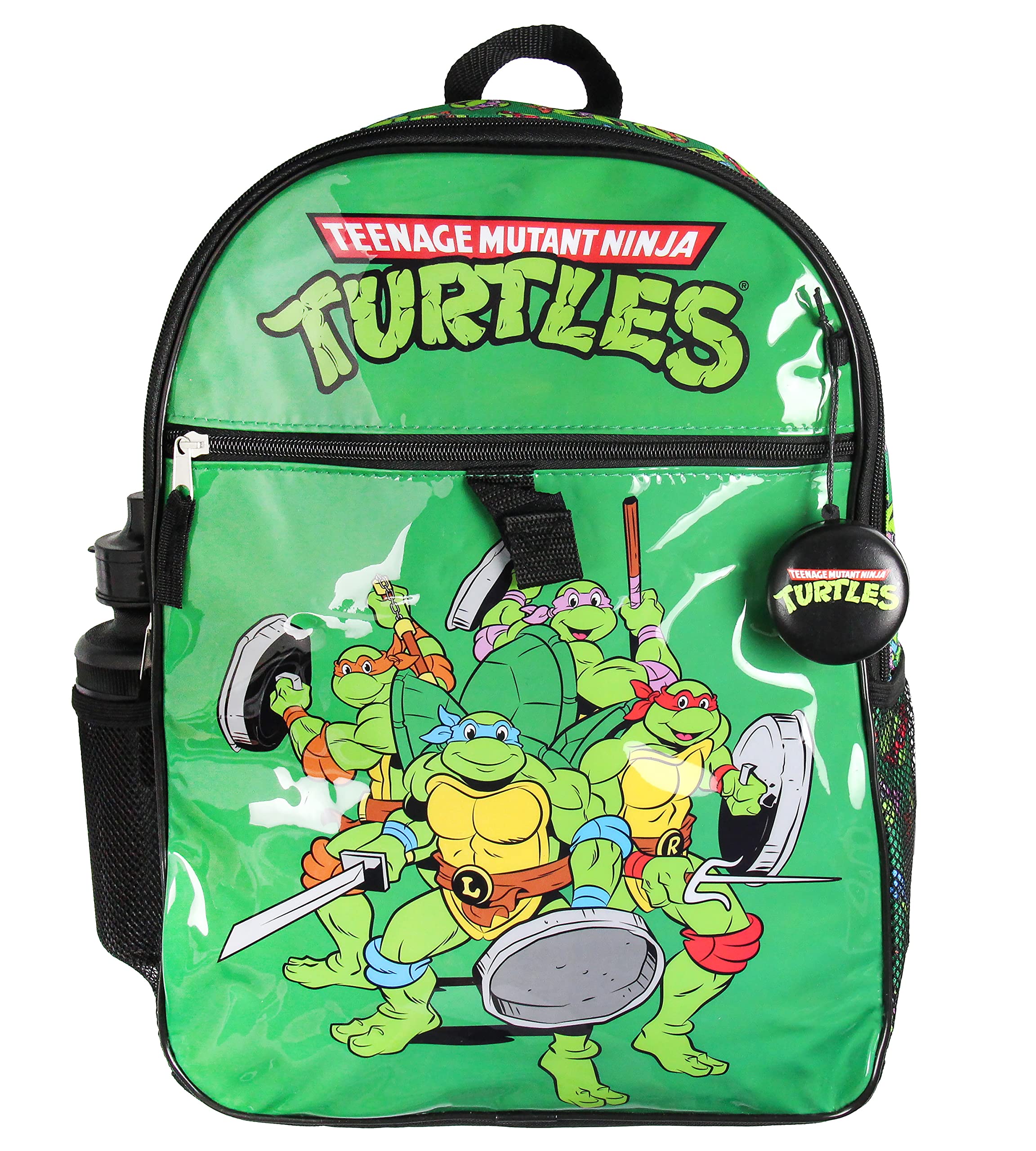 Nickelodeon Teenage Mutant Ninja Turtles Team Leonardo Raphael Donatello Michelangelo 5 PC Backpack Lunchbox Icepack Water Bottle