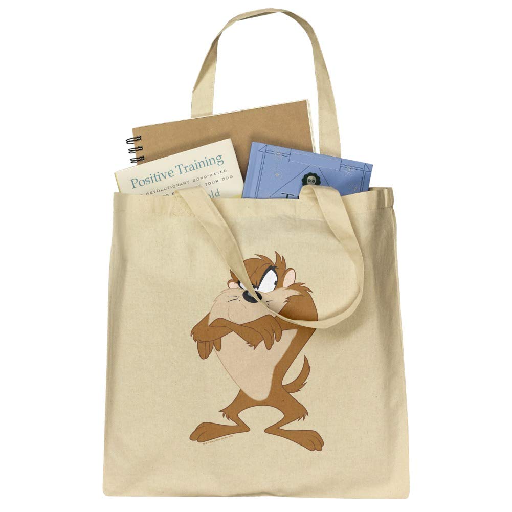 GRAPHICS & MORE Looney Tunes Taz Grocery Travel Reusable Tote Bag