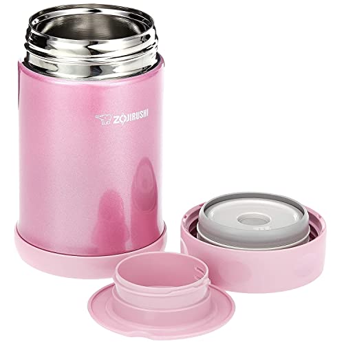 Zojirushi Stainless Steel Food Jar, 16.9-Ounce, Pink