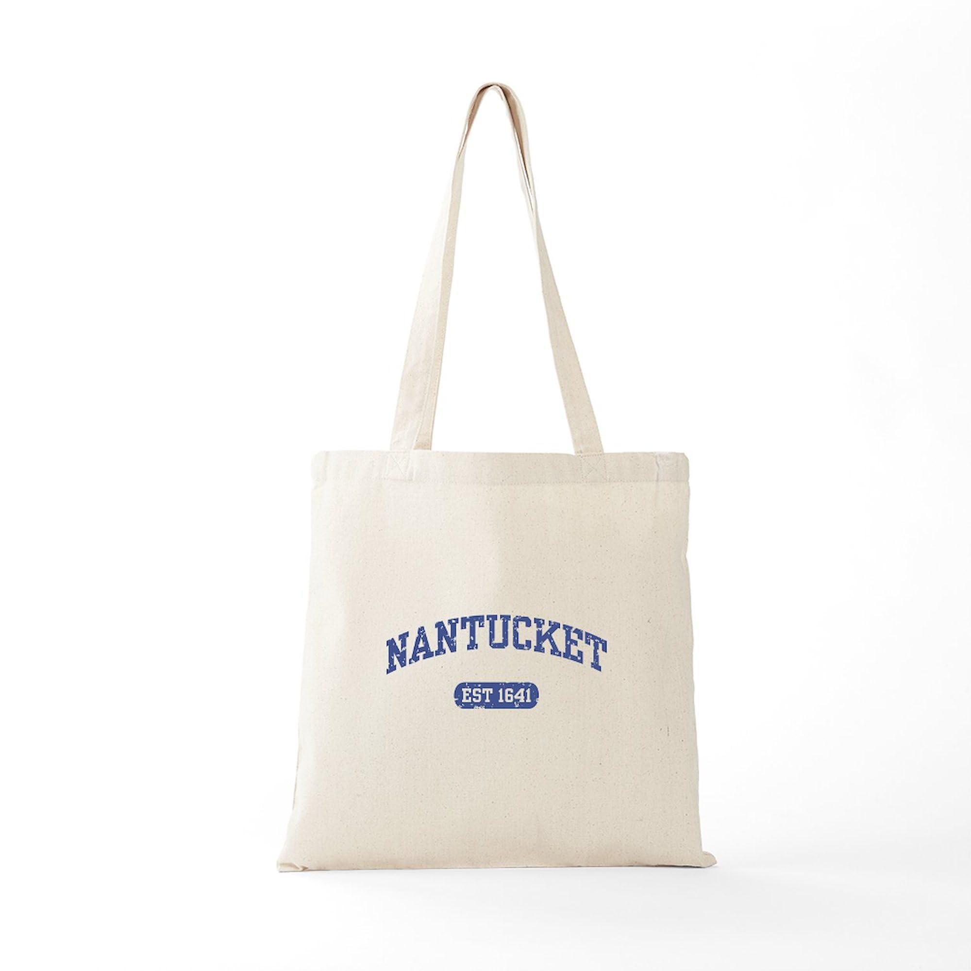CafePress Nantucket EST 1641 Tote Bag Canvas Tote Shopping Bag