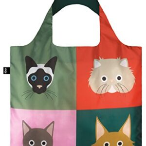 LOQI Artist Stephen Cheetham Cats Reusable Shopping Bag (SC.CA)