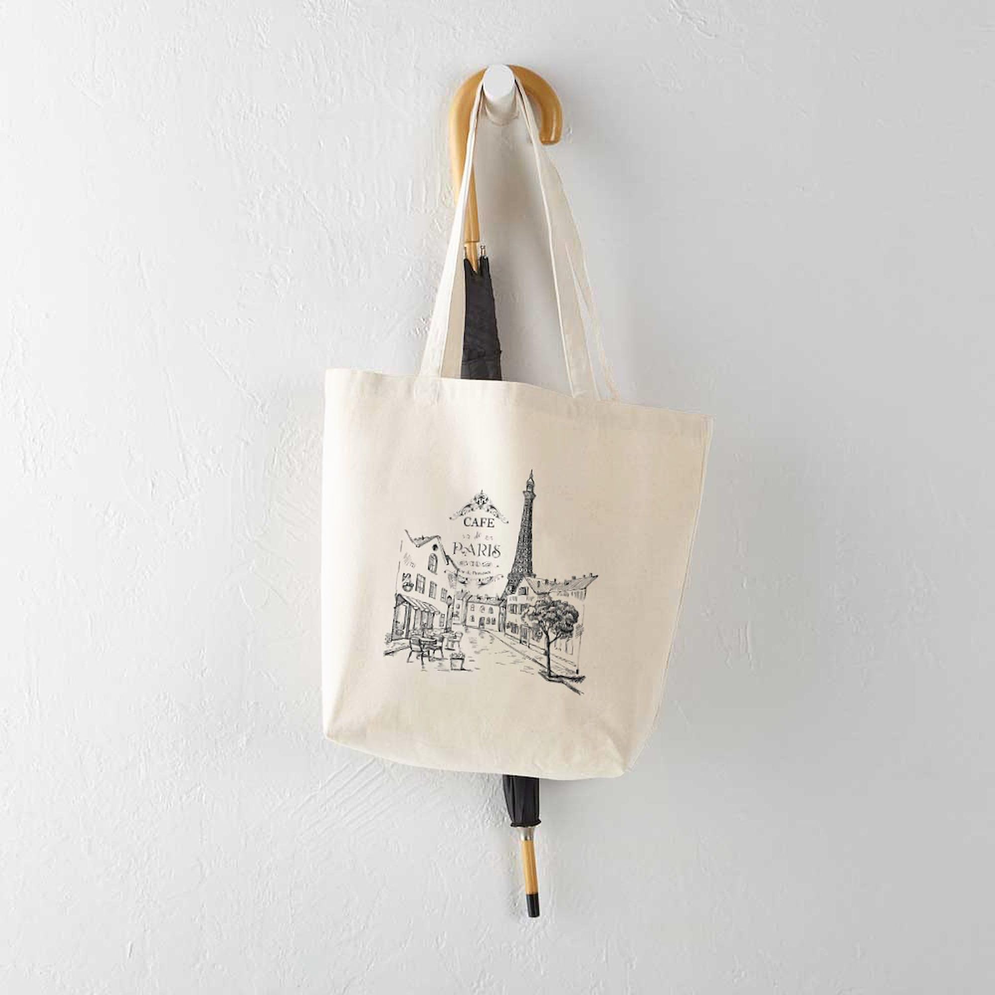 CafePress Cafe Paris Tote Bag Canvas Tote Shopping Bag