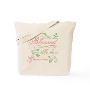 CafePress Blessed To Be A Grandma Tote Bag Canvas Tote Shopping Bag