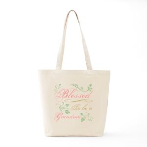 CafePress Blessed To Be A Grandma Tote Bag Canvas Tote Shopping Bag