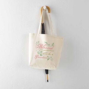 CafePress Blessed To Be A Grandma Tote Bag Canvas Tote Shopping Bag