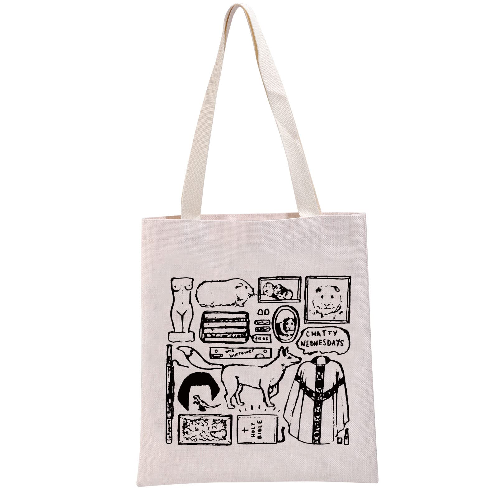 G2TUP Fle TV Show Inspired Gift Reusable Canvas Tote Bag Handbag TV Show Merchandise Shopping Bag