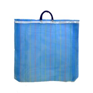 Laredo Import Set of 3, Mexican Tote Grocery/Beach Bags, 23 Inches High by 25.5 Inches Wide. Assorted Colors