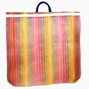 Laredo Import Set of 3, Mexican Tote Grocery/Beach Bags, 23 Inches High by 25.5 Inches Wide. Assorted Colors