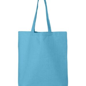 shop4ever California Bear Flag Vintage Cotton Tote Reusable Shopping Bag 6 oz Turquoise 1 Pack Eco