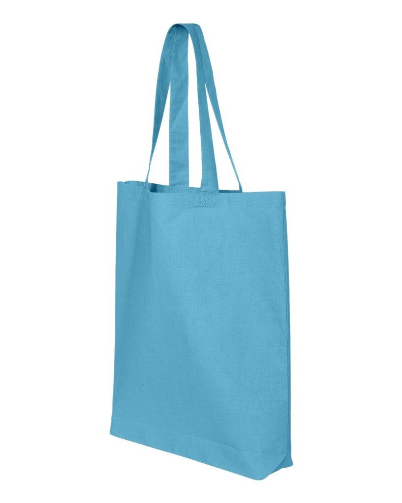 shop4ever California Bear Flag Vintage Cotton Tote Reusable Shopping Bag 6 oz Turquoise 1 Pack Eco