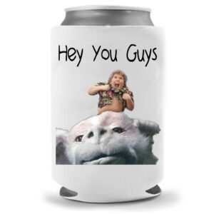kid's adventure pop culture classic falkor dragon beer coolie | funny gag party tailgating beer can cooler | joke | beverage holder | craft beer | quality neoprene insulated coolie