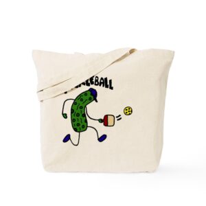 cafepress pickleball pickle art tote bag canvas tote shopping bag