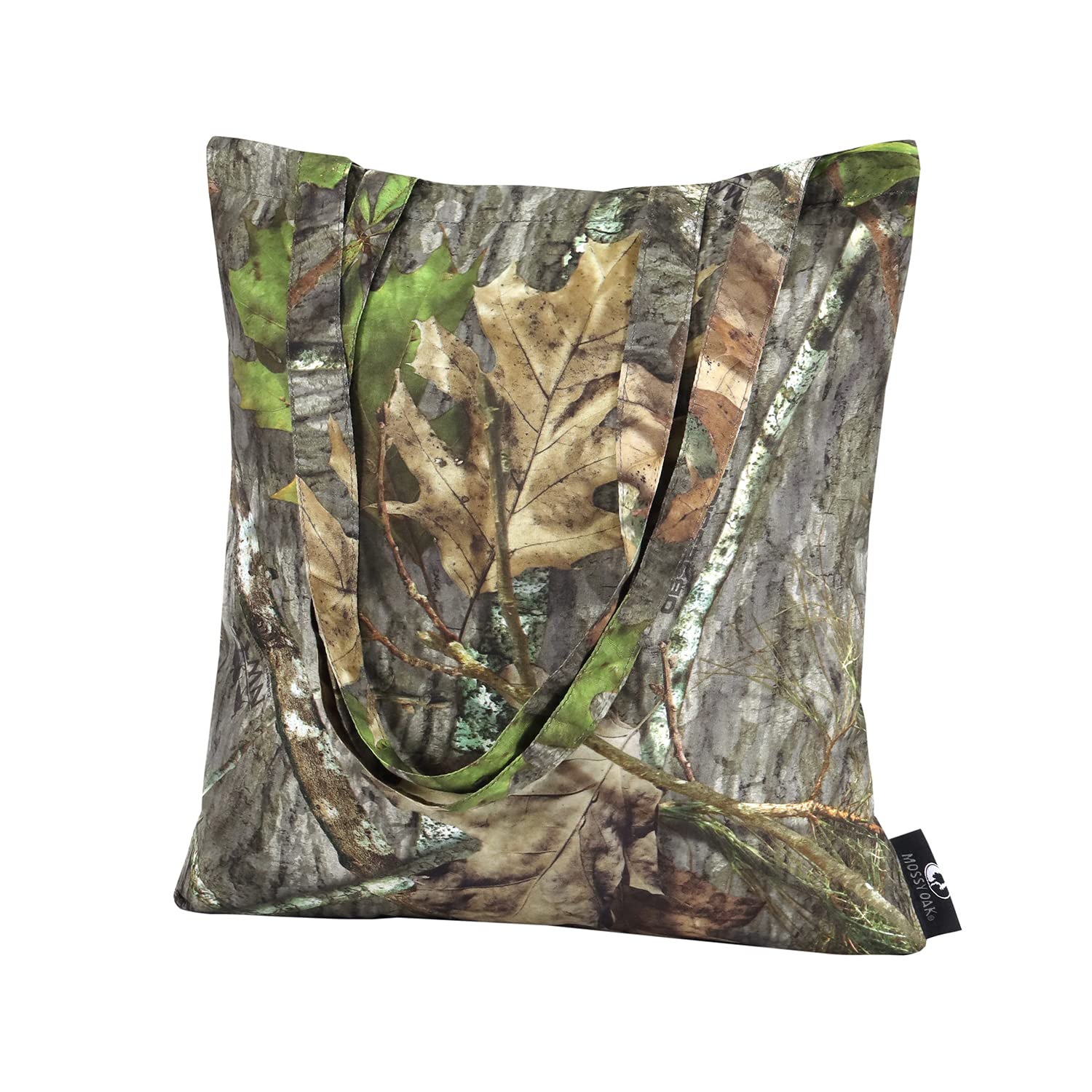 VISI-ONE Realtree Camo All Purpose Kitchen Reusable Grocery Tote Bag - Cloth Shopping Bag for Vegetables and Utility Bag – (15" x 16")
