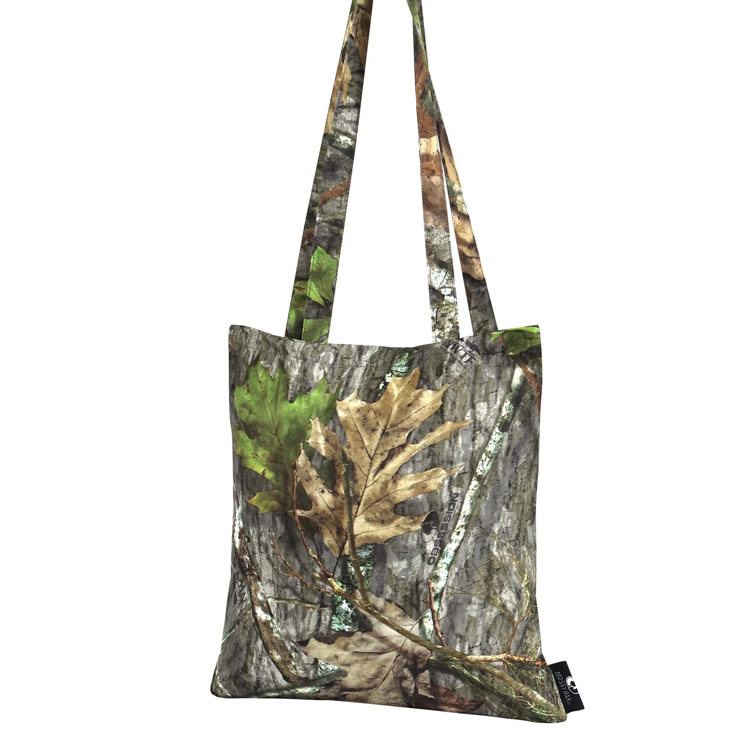 VISI-ONE Realtree Camo All Purpose Kitchen Reusable Grocery Tote Bag - Cloth Shopping Bag for Vegetables and Utility Bag – (15" x 16")