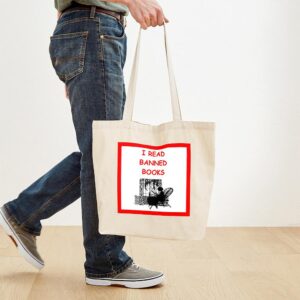 CafePress Banned Books Tote Bag Canvas Tote Shopping Bag