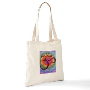 CafePress Chakra Inspired Om Tote Bag Canvas Tote Shopping Bag