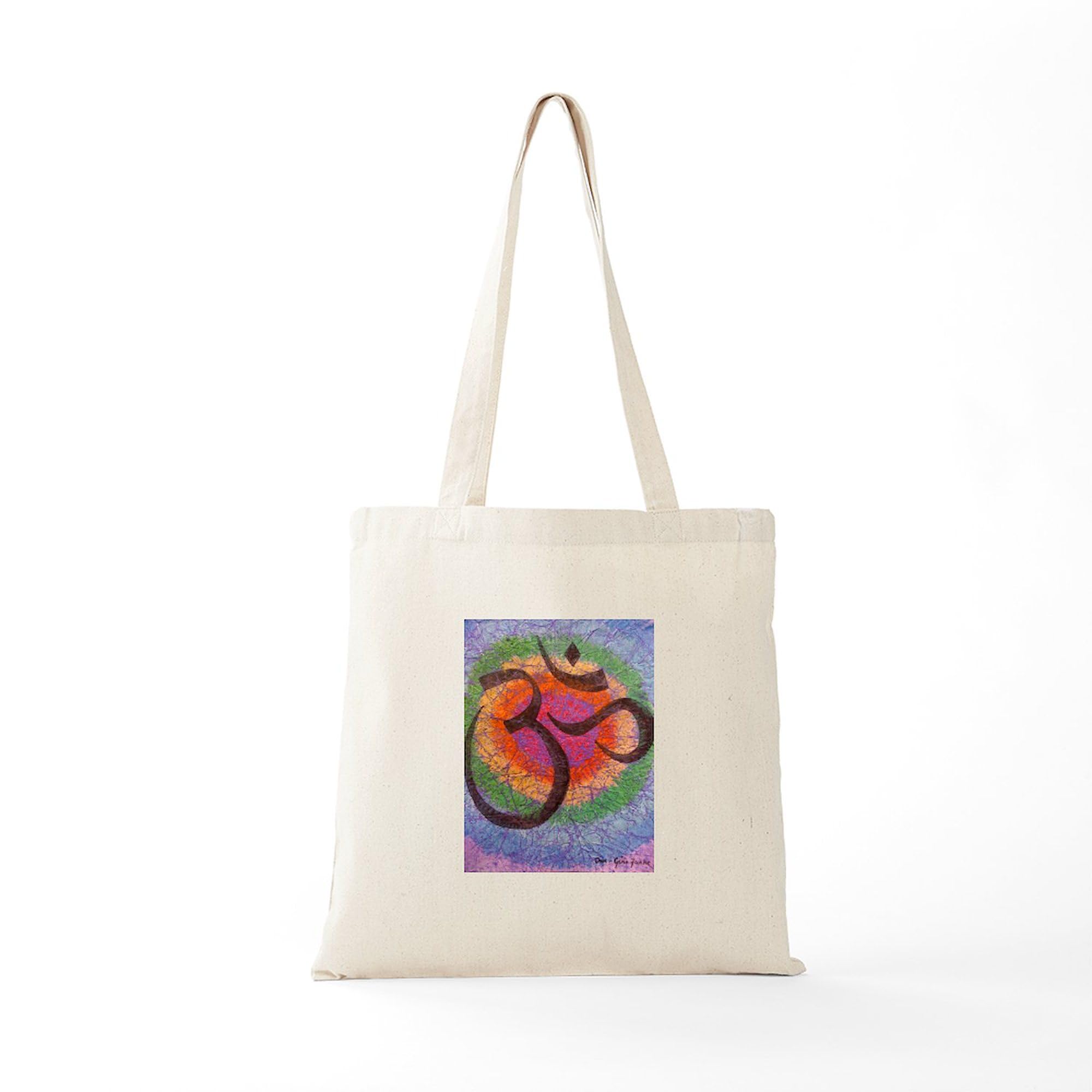 CafePress Chakra Inspired Om Tote Bag Canvas Tote Shopping Bag