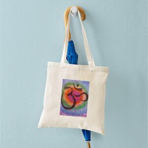 CafePress Chakra Inspired Om Tote Bag Canvas Tote Shopping Bag