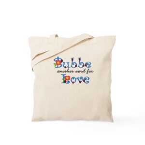 cafepress bubbe another word love tote bag canvas tote shopping bag