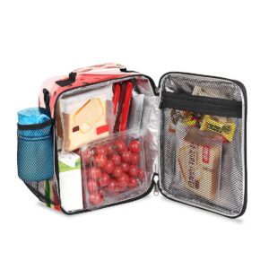 Lunch Box for Kids Girls Boys Watermelon Lunch Bags for Teens Insulated Lunch boxes for School, Work, Picnic, Summer Fruit Cooler Tote Bag with Adjustable Shoulder Strap