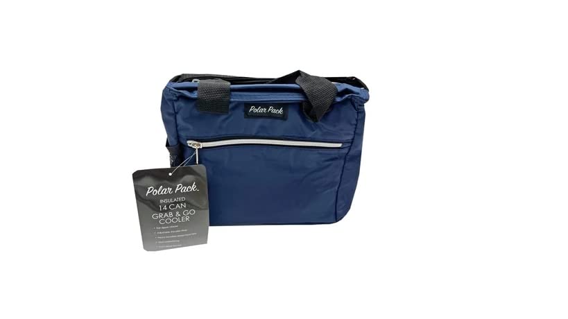 Polar Pack 14 Can Insulated Cooler Bag Keeps Your Items Extra Cold for Hours