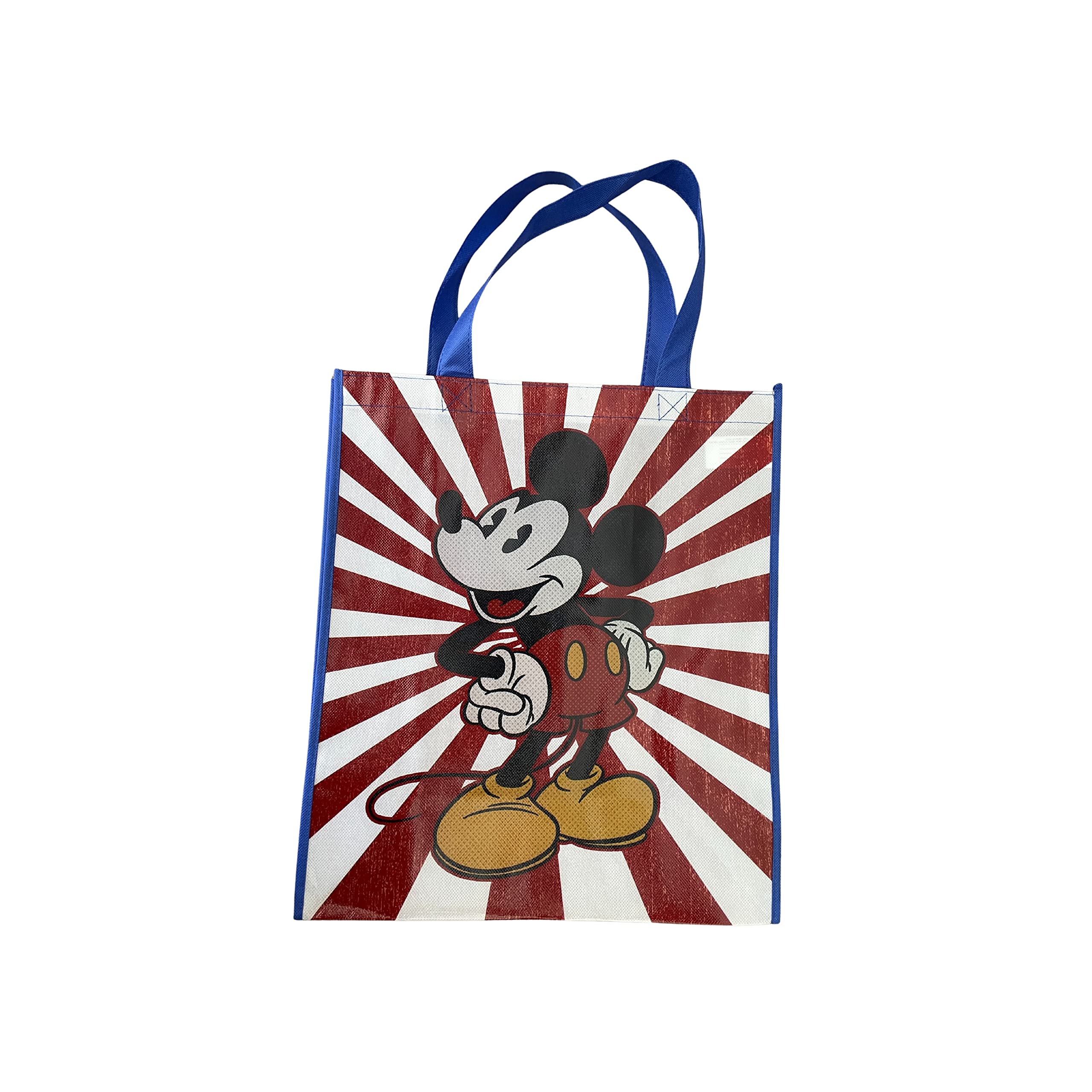 Disney's Mickey Mouse Patriotic USA Fourth of July Large Reusable Tote Bag … Mullticolored